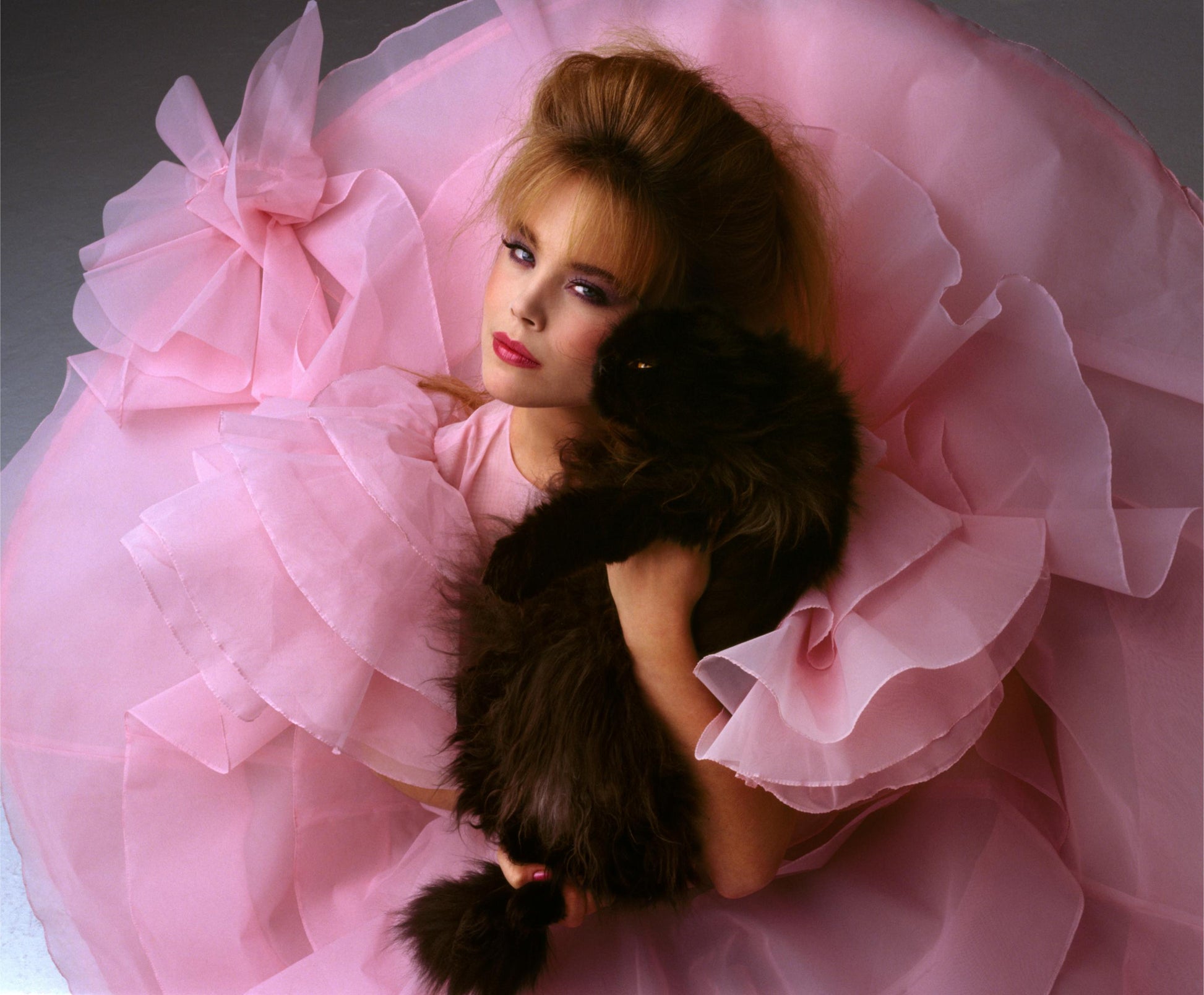 Pink Mugler for French Vogue